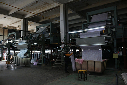 Fabric production line-Zhejiang haoyucheng import and Export Co., Ltd.